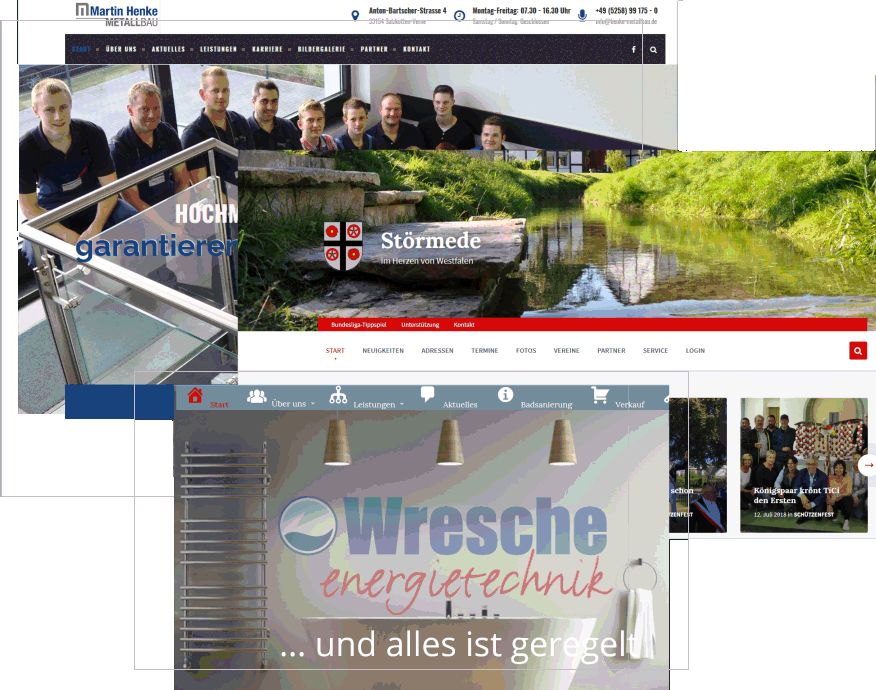 collage A24-data Webseiten